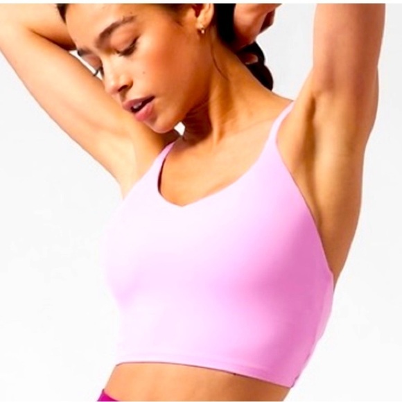 Athleta Tops - Athleta Elation Strappy Crop Top D-DD Size 2X - Pink - NWT